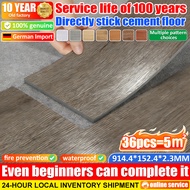 【Durable for 99 years】Vinyl Flooring 36pcs 0 formaldehyde/eco material floor sticker floor tiles sti