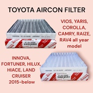 AIRCON FILTER TOYOTA VIOS ALL YEAR MODEL / OLD FORTUNER / INNOVA / HIACE / HILUX 2004-2015 INNOVA.