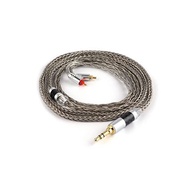 Tripowin Zonie 16 Core Silver Plated Cable SPCHIFI Earphone Upgrade Cable 3.5mm 0.78mm 2pin Gangnam Gray