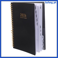 The Notebook Daily Agenda Journal Organizer Planner 2026  bofeng