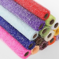 Flower wrapping snow net rolls, Christmas decorative flower bouquet mesh rolls - Gift wrapping paper