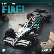 MK6021-22 Formula F1 Racing Building Blocks Educational Assembly Small Particle Building Blocks Chil