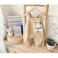 Size 80/90 5/7/9 Mickey Cute Style Suspenders Brother Sisters Baby