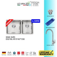 LEVANZO KITCHEN SINK UNDERMOUNT =THICKNESS: - 1.5MM