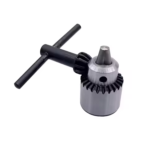 JT0 Taper Mounted Drill Chuck 0.3-4mm Mini Drill Chuck Micro and Chuck Key Lathe Accessories Adapter