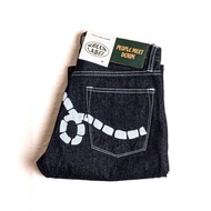 PMD & CO - GREEN LABEL ARCBIG - Pre-Washed Denim - 14oz - Regular Cut Jeans - Non Stretch Denim Jean