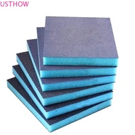 USTHOW 5pcs Polishing Sponge, Reusable Washable Grit Sanding Sponge, Multipurpose Polishing Pad Sand