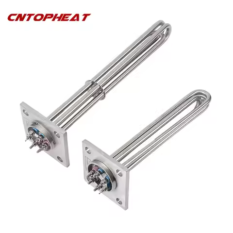 105mm Flange Heating Element 220V/380V Stainless Steel Water Boiler Heater Heating Element 6kw/9kw/1