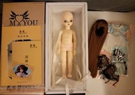 6分 1/6 bjd 娃娃 Myyou 碧瑄