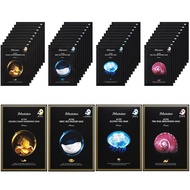 JMsolution 肌司研 黃金魚子精華面膜30ml 10片 + 保濕面膜30ml 10片 + 水母精華面膜33ml 10片 + 蝸牛嫩白面膜30ml 10片  40片  1組