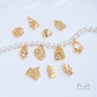 Pendant 14K Luggage Bag diy Accessories