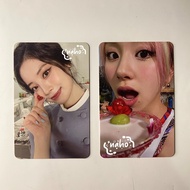 Photocard chaeyoung cocktail glass taste of love, dahyun formula of love taste ver study about love 