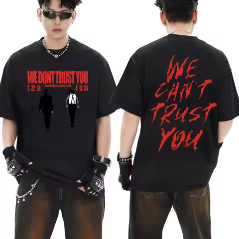 Rapper Future Metro Boomin We Don't Trust You Album T-Shirt Men's Hip Hop Gothic Vintage Cotton Shor