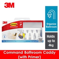 3M Command Bathroom Accessories - Bathroom Caddy (With Primer) 17624D