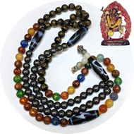 Handmade High Quality Tibetan Buddhist 108 Dzi Mala 天珠佛珠108粒
