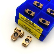 10pcs LOGU030310ER-GM YBG205 LOGU030310ER Cemented Carbide Insert High Quality Fast Feed Milling Ins