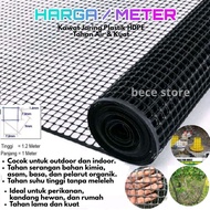HDPE Plastic Netting Wire 1.2 Meters Width Square Shape 7.2mm Thickness 1.6mm Premium Quality