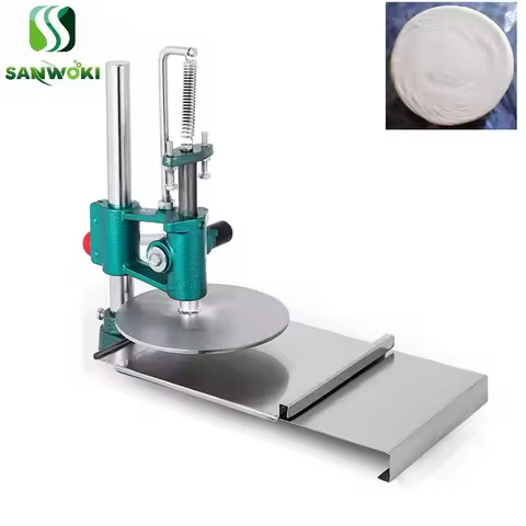 Hand press Grab Cake Squeezing Machine Manual Dough Round Press tool Pizza Pastry pressing machine d