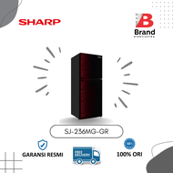 Sharp SJ-236MG-GR kulkas 2 Pintu / kulkas Sharp SJ236MG FREE ONGKIR (JABODETABEK)