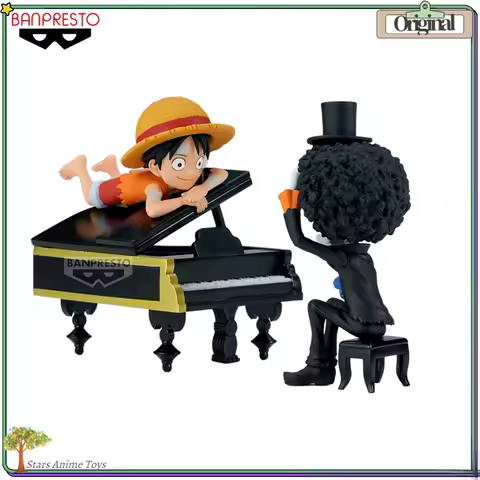 Original BANDAI BANPRESTO WCF LOG STORIES ONE PIECE Monkey D. Luffy Brook Is That So…!!! Is He Doing