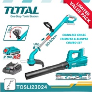 TOTAL TOSLI23024 P20 20V Li-ion Grass Trimmer and Blower Combo / TGTLI20018 / TGTLI20328 Li-ion Grass Trimmer