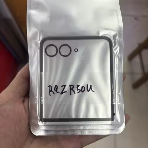 LCD Screen Outer Glass With OCA Glue For Motorola Razr 40 Ultra Moto XT2321/ Moto Razr 50 Ultra Fron