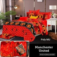 Bed sheets, pillowcases, bolsters, ball motif liverpul milan madrid barcalona inter juventus chelsea
