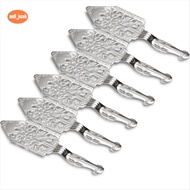 6PCS Stainless Steel Absinthe Spoons Set Kit Vintage Cocktail Bar Glass Cup Drinking Filter Hollowed