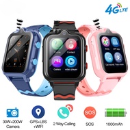 D35 Smart Watches 4G Kids GPS AGPS LBS WiFi SOS Music Playback Dual Camera Smartwatch Waterproof 900mAh Boy Girl Children Gift