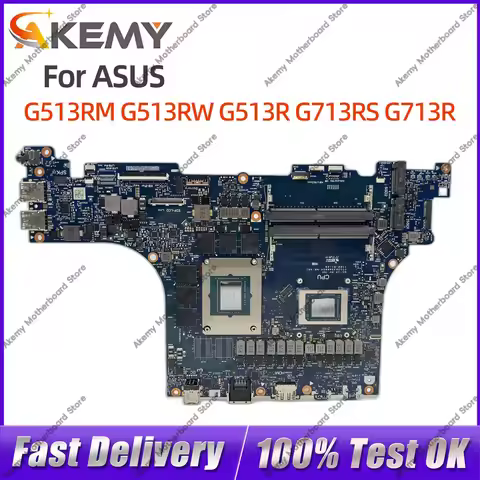 For ASUS ROG Strix G513RS Motherboard G513R G513RM G513RW G713RS G713RM G713RW G713R R7 R9 CPU RTX30