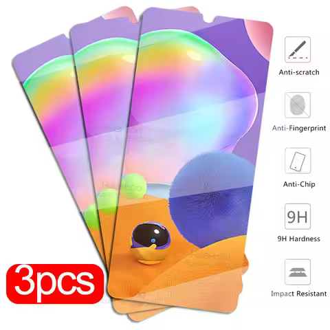 For samsung a31 Glass 3Pcs protective glass for samsung galaxy a31 a 31 2020 a315f sm-a315f/ds 6.4" 