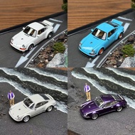 Zincit 1/64 Porsche 911 964 singer DLS Alloy Diecast Car Model Toy Birthday Gift