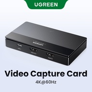 UGREEN Video Capture Card Live Broadcast HDMI HD 4K Audio Recording Box Screen Recorder USB3.0 Camer