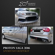 Proton Saga 2016 Sportivo Bodykit Fullset/Parts