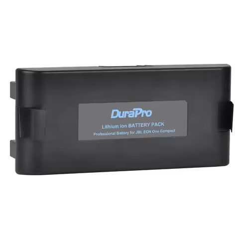 DuraPro 6600mAh NP-C129 Lithium ion Rechargeable Battery for JBL EON ONE Compact Wireless Speaker Pa