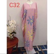 Kaftan Batik Lukis Terengganu Murah Baju Kelawar