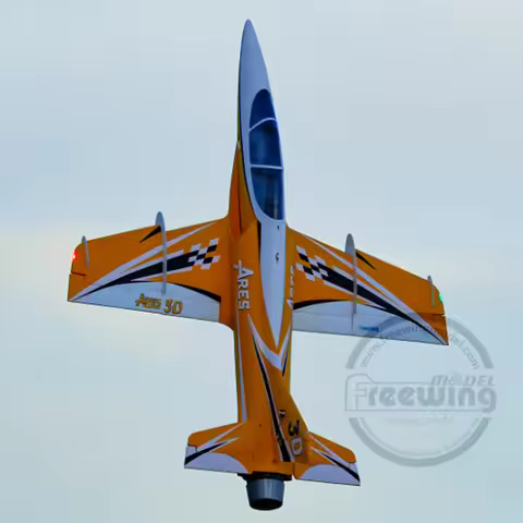 Freewing 90MM Ares 3D RC Vector Motion EDF Jet PNP Version RC Model Plane