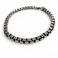 成色極佳 ▼ TIFFANY&Co. Tiffany 威尼斯 925 銀鍊手鍊，重 16.1 克，男女皆宜，配件