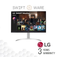 LG UHD 4K 32'' SMART Monitor - 32SQ730S-W