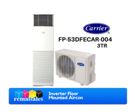 CARRIER FP-53DFE-ASD-004 3TR Inverter Floor Mounted Aircon