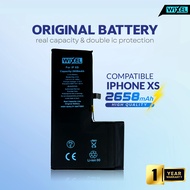 WIXEL Baterai Iphone XS Double Power Original Real Capacity Batre Batrai Battery Ip Ori HP Handphone