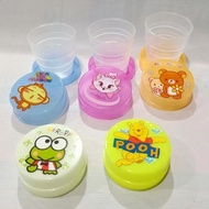 Portable Travel Plastic Folding Cups (2 PCS) Telescopic Plastic Cups