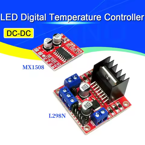 L298N driver board module L298N stepper motor smart car robot breadboard peltier High Power L298 DC 