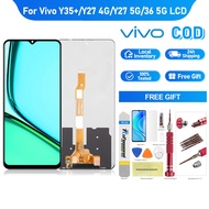 LCD For VIVO Y36 4G / Y36 5G / Y78  Display Touch Screen Assembly With Frame + Free Tools & Screen P