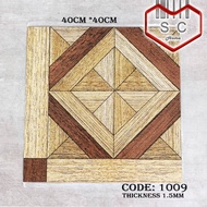 Per Box (62Pcs) High Quality Self-Adhesive Vinyl Tiles 40Cm X 40Cm Floor Sticker Tiles Laminate Wate