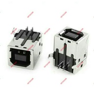 Black USB Printer USB Socket Type B female 90 degrees