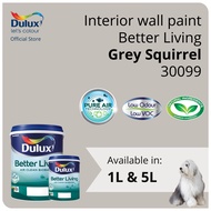Dulux Interior Wall Paint - Grey Squirrel (30099) (Better Living) - 1L / 5L