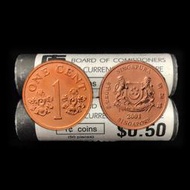 【滿298出貨】 【亞洲】新加坡1分硬幣 年份隨嘰 外國硬幣 全新未流通 KM#98#外幣#紙幣