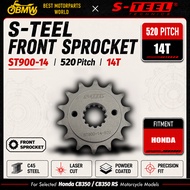 S-TEEL FRONT SPROCKET ST900-14T ｜520 SERIES｜HONDA CB350 / CB350RS / CB350D (2023–)
