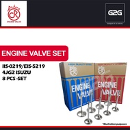 Engine Valve DOKURO IIS-0219/EIS-5219 - 4JG2 ISUZU